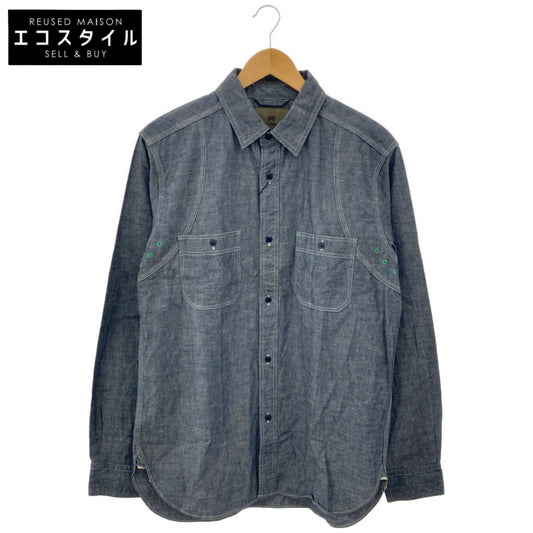 NIGEL CABOURN ナイジェルケーボン 8070910051 グレー コットン 長袖シャツ トップス