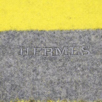 HERMES エルメス 【美品】レディ・ステディ・ゴー カシミヤ フリンジ マフラー