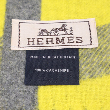 HERMES エルメス 【美品】レディ・ステディ・ゴー カシミヤ フリンジ マフラー