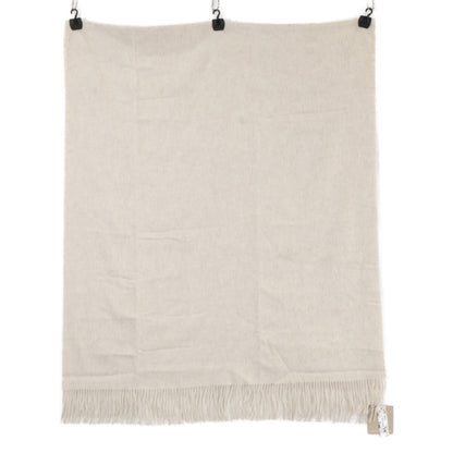NATURAL BASIC ナチュラルベーシック 【新品同様】654-36001-B ベビーカシミヤ フリンジ マフラー