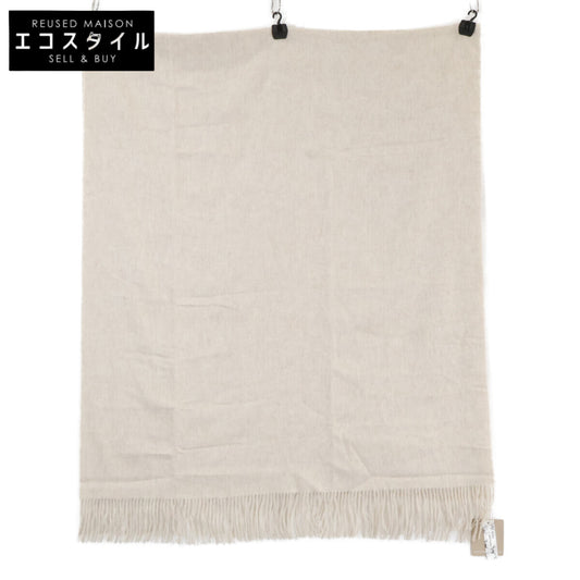 NATURAL BASIC ナチュラルベーシック 【新品同様】654-36001-B ベビーカシミヤ フリンジ マフラー