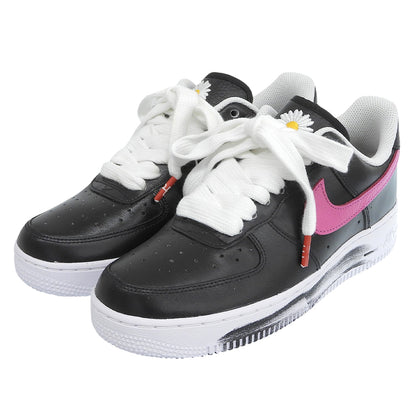 NIKE ナイキ 未使用 エアフォース1 パラノイズ ローカットスニーカー シューズ レディース ブラック 24.5cm シューズ
