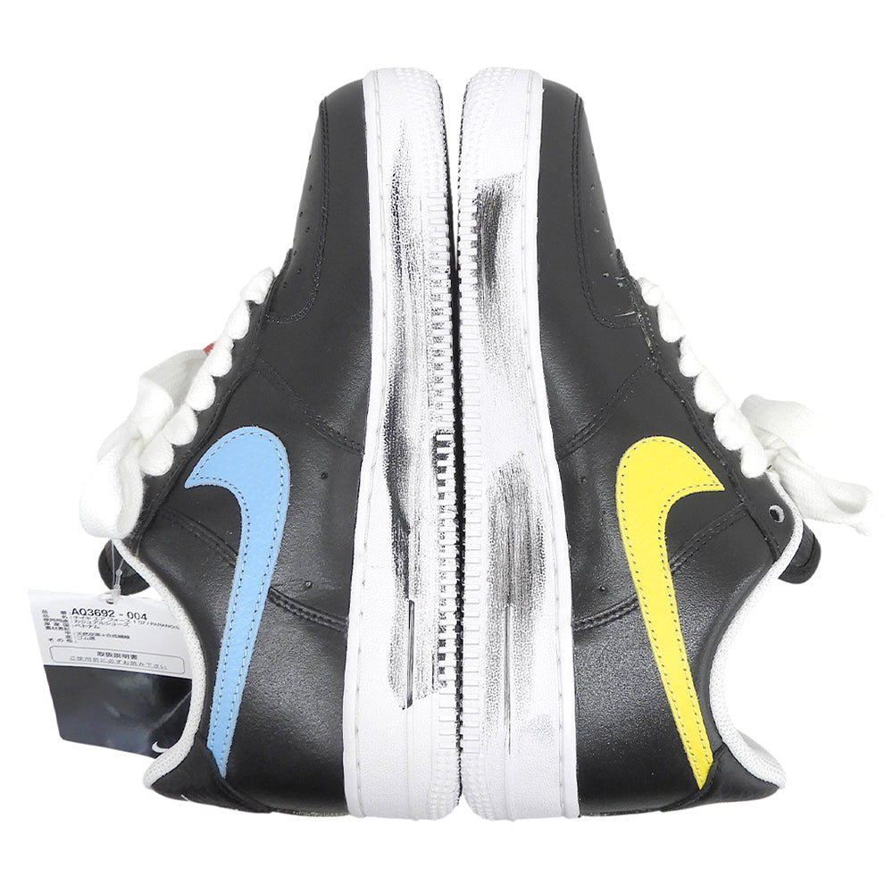 NIKE ナイキ 未使用 エアフォース1 パラノイズ ローカットスニーカー シューズ レディース ブラック 24.5cm シューズ