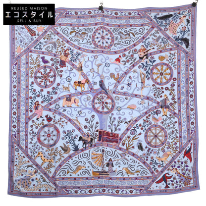 HERMES エルメス 【新品同様】H242502S-26 PEUPLE DU VENT 風の民 カシミヤ/シルク ショール ストール