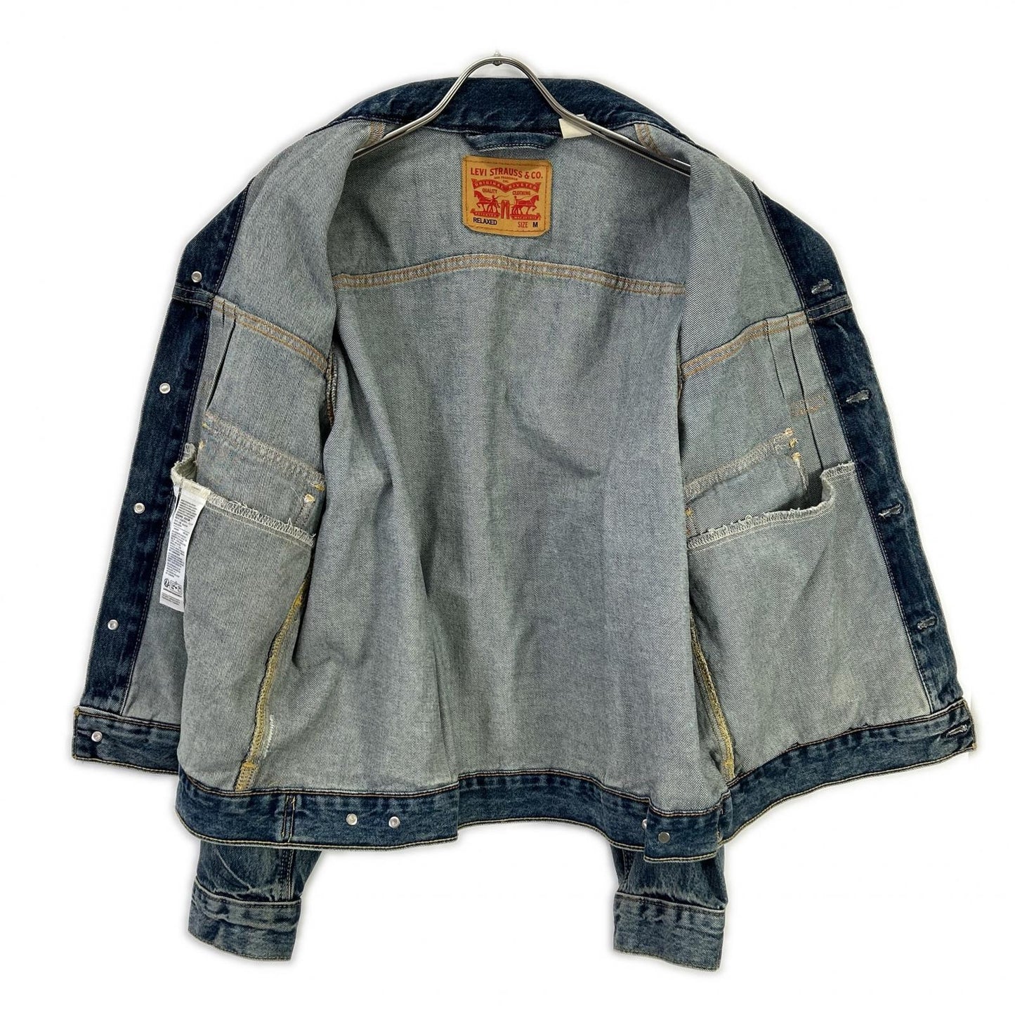 LEVI'S リーバイス ブルー TYPE II デニム トラッカージャケット ジャケット