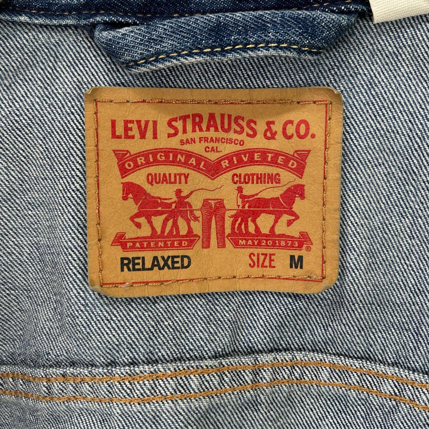 LEVI'S リーバイス ブルー TYPE II デニム トラッカージャケット ジャケット
