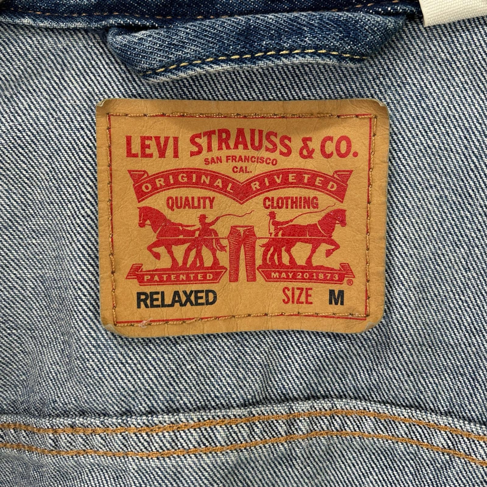 LEVI'S リーバイス ブルー TYPE II デニム トラッカージャケット ジャケット