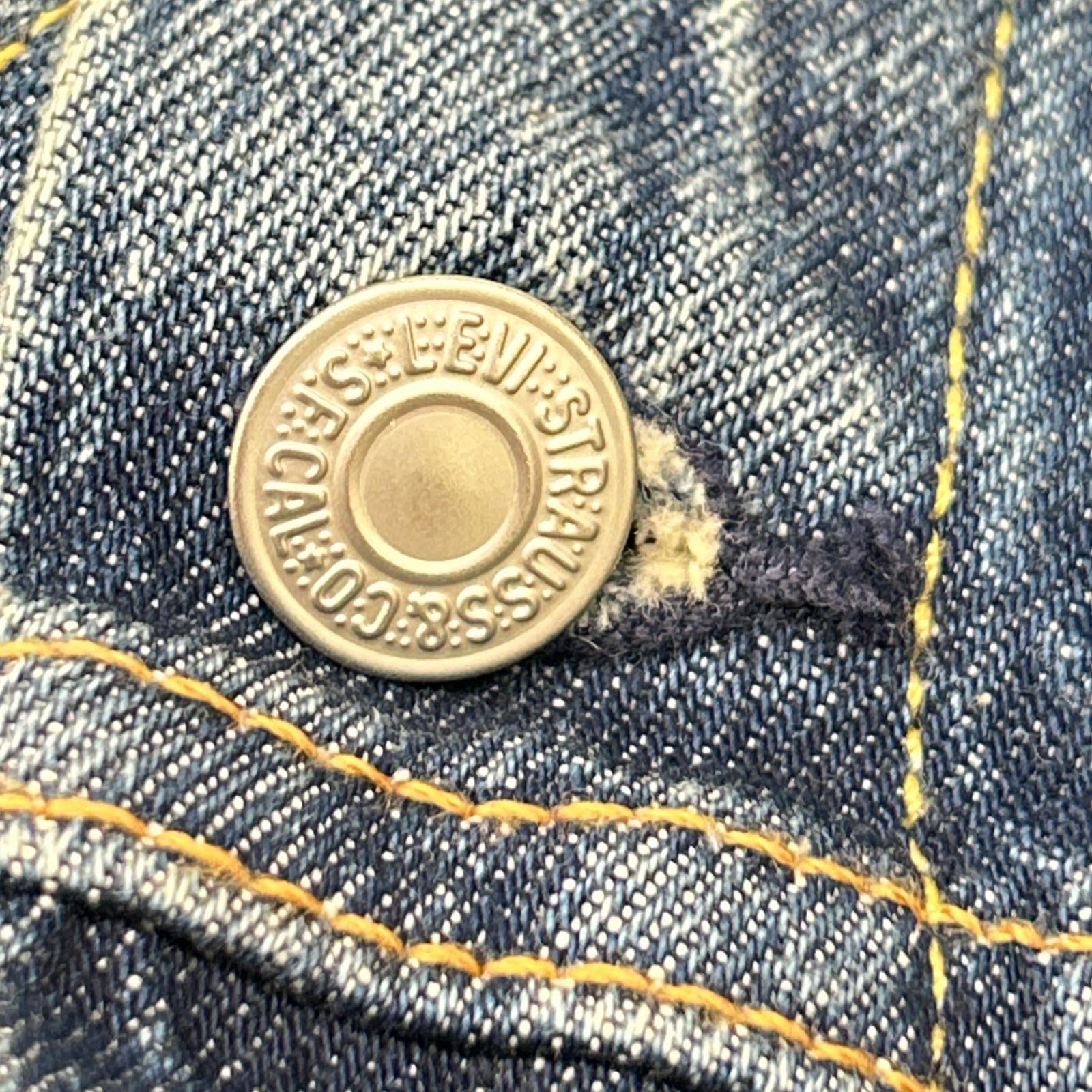 LEVI'S リーバイス ブルー TYPE II デニム トラッカージャケット ジャケット