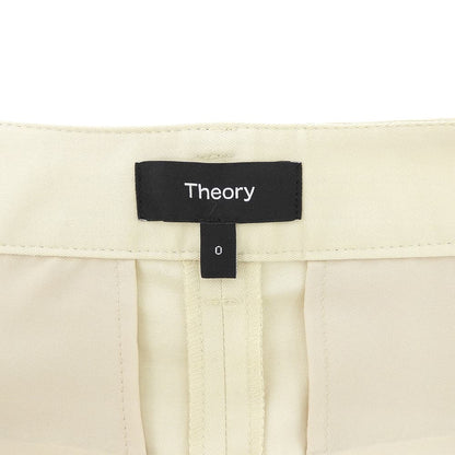 Theory セオリー 美品 コットン カーペンターパンツ ボトムス レディース ベージュ 0 ボトムス