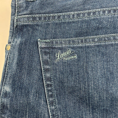LANVIN COLLECTION ランバンコレクション インディゴブルー セルビッチ デニム ボトムス