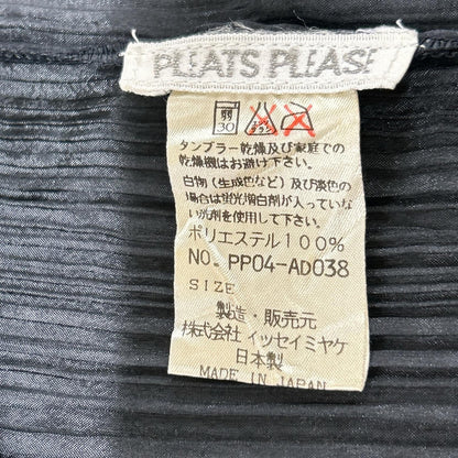 PLEATS PLEASE プリーツプリーズ PP04-AD038 プリーツ 変形 ケープ ジャケット