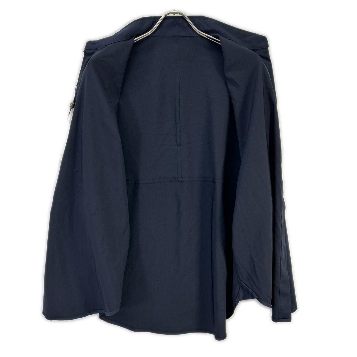 Loungedress ラウンジドレス ネイビー 金釦 長袖シャツ トップス