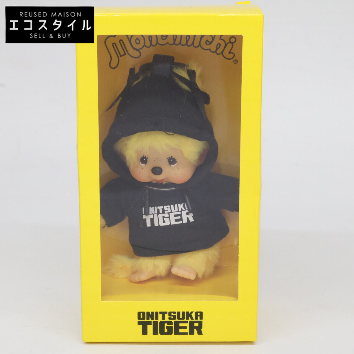 Onitsuka Taiger オニツカタイガー x モンチッチ 【新品同様/非売品 ノベルティ】ぬいぐるみ キーホルダー