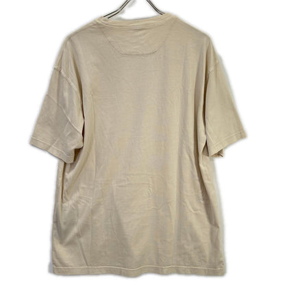 PRADA プラダ 23SS UJN852 ベージュ系 トライアングルロゴ Tシャツ トップス
