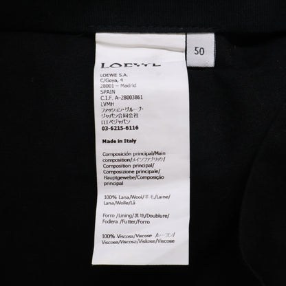 LOEWE ロエベ 【美品/国内正規】HSM1Y04W60 ストライプ ウール ワイド スラックス ボトムス