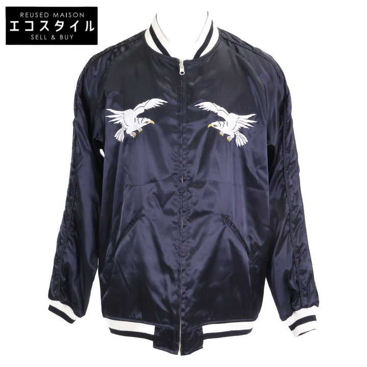 stussy ステューシー 【美品】渋谷PARCO 5周年記念 リバーシブル スカジャン ジャケット
