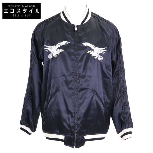 stussy ステューシー 【美品】渋谷PARCO 5周年記念 リバーシブル スカジャン ジャケット