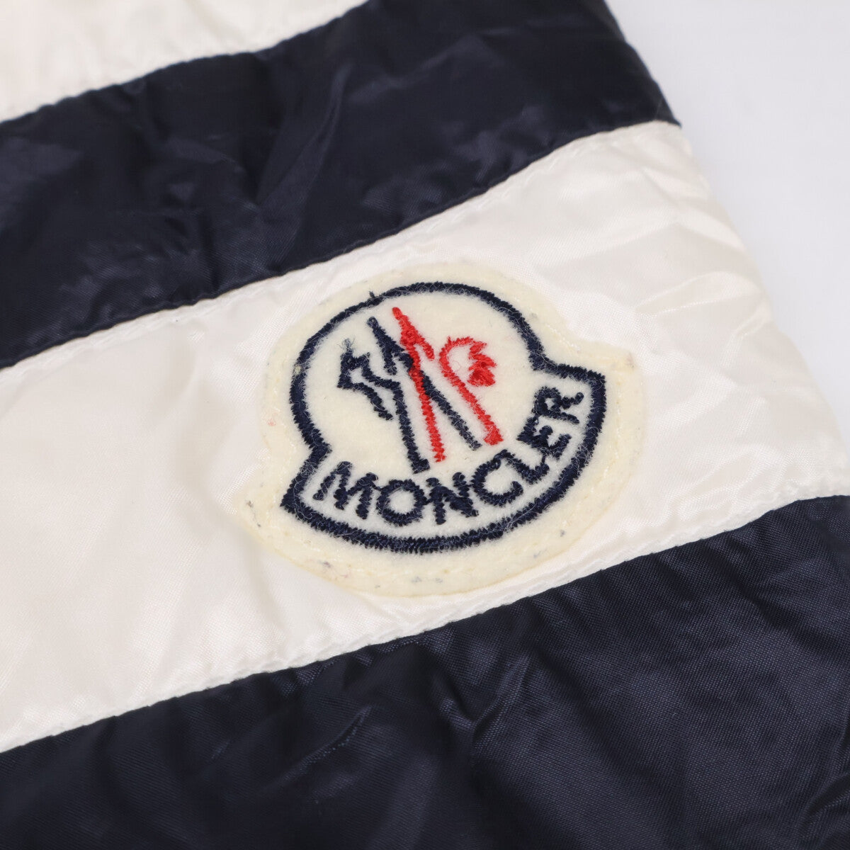 MONCLER モンクレール YUKIYO ボーダー ノーカラー ライトダウンジャケット ジャケット