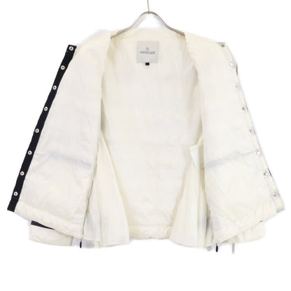 MONCLER モンクレール YUKIYO ボーダー ノーカラー ライトダウンジャケット ジャケット