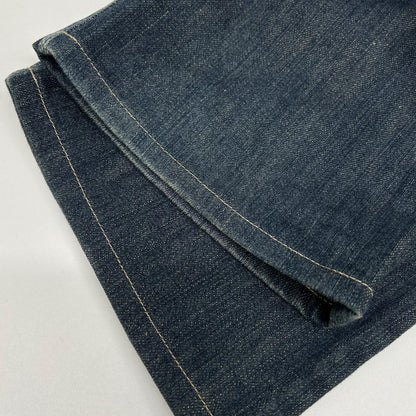 GUCCI グッチ 166643 インディゴ デニムパンツ　2006年　フレア ボトムス