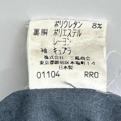 E.Z BY ZEGNA イージーバイゼニア ブラウン ラムウール シングルボタン コート コート