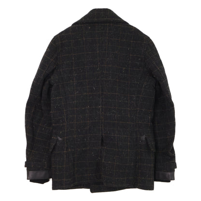 NIGEL CABOURN ナイジェルケーボン 8080000002 MILITARY PEA COAT チェック ミリタリー ピー コート