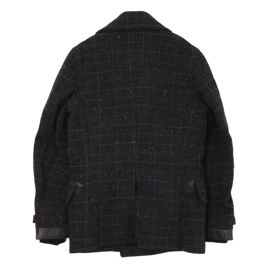 NIGEL CABOURN ナイジェルケーボン 8080000002 MILITARY PEA COAT チェック ミリタリー ピー コート