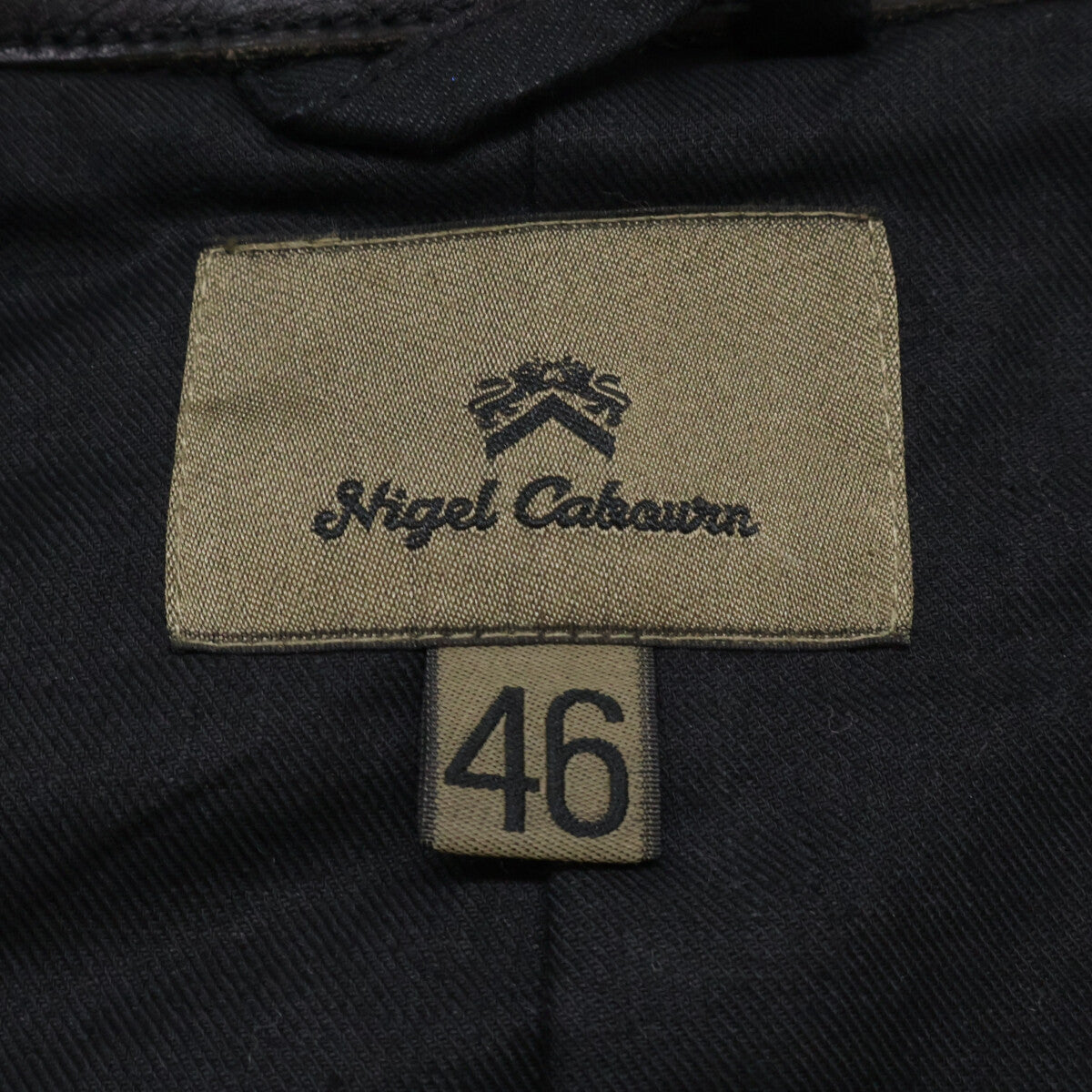 NIGEL CABOURN ナイジェルケーボン 8080000002 MILITARY PEA COAT チェック ミリタリー ピー コート