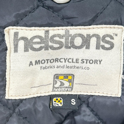 helstons ヘルストン ブラック レザー ジャケット ジャケット