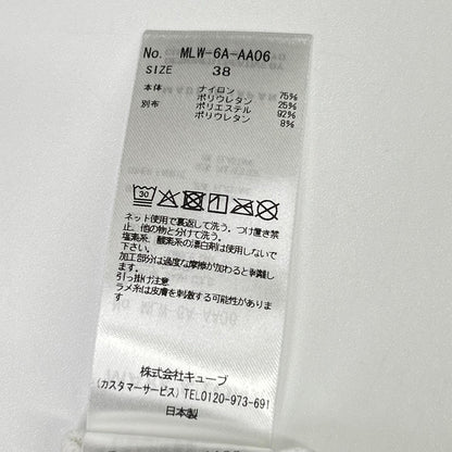 MARK&LONA マークアンドロナ ホワイト モックネック カットソー トップス
