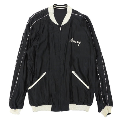 TAILOR TOYO テーラー東洋 ×stussy　ステューシー リバーシブル スカル スカジャン メンズ ブラック L TT13754ST ジャケット