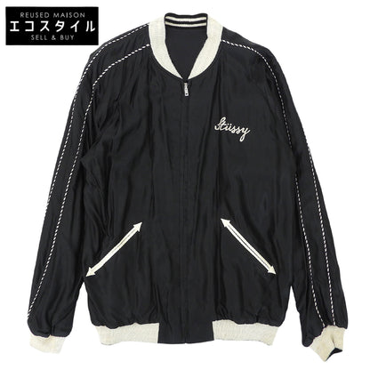 TAILOR TOYO テーラー東洋 ×stussy　ステューシー リバーシブル スカル スカジャン メンズ ブラック L TT13754ST ジャケット