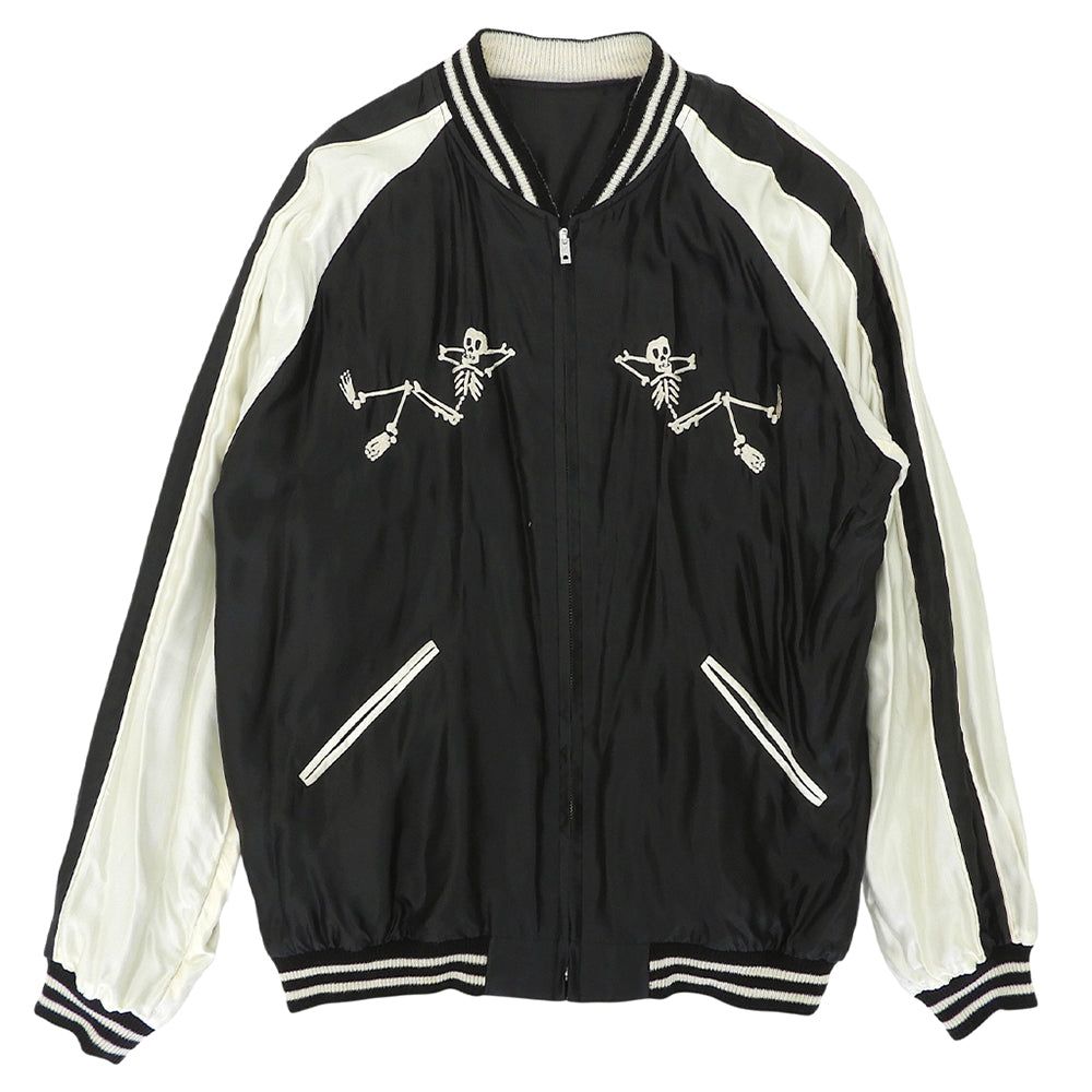 TAILOR TOYO テーラー東洋 ×stussy　ステューシー リバーシブル スカル スカジャン メンズ ブラック L TT13754ST ジャケット