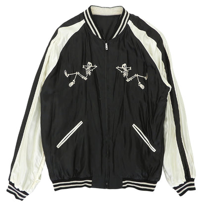 TAILOR TOYO テーラー東洋 ×stussy　ステューシー リバーシブル スカル スカジャン メンズ ブラック L TT13754ST ジャケット