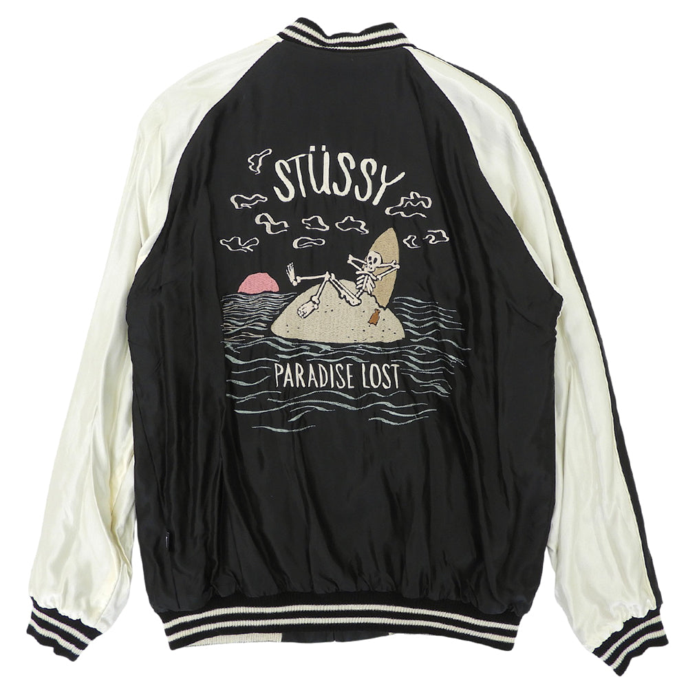 TAILOR TOYO テーラー東洋 ×stussy　ステューシー リバーシブル スカル スカジャン メンズ ブラック L TT13754ST ジャケット