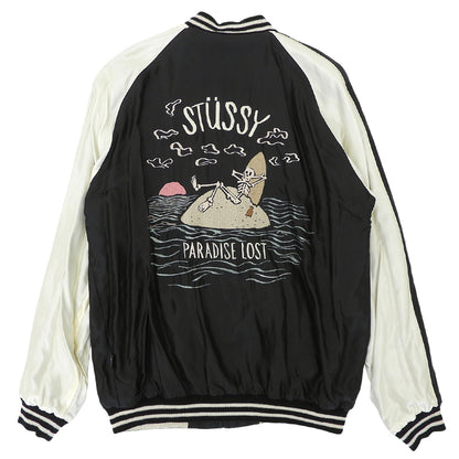 TAILOR TOYO テーラー東洋 ×stussy　ステューシー リバーシブル スカル スカジャン メンズ ブラック L TT13754ST ジャケット