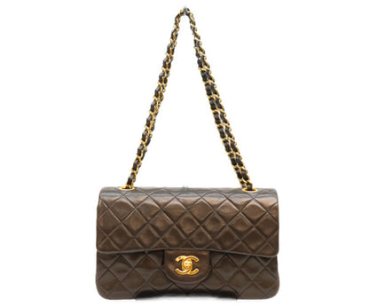 CHANEL シャネル 2番 A01113 黒 ラム ゴールド金具 マトラッセ23 バッグ ショルダーバッグ