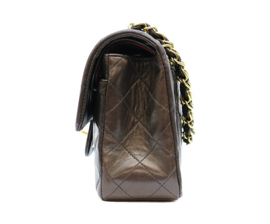 CHANEL シャネル 2番 A01113 黒 ラム ゴールド金具 マトラッセ23 バッグ ショルダーバッグ