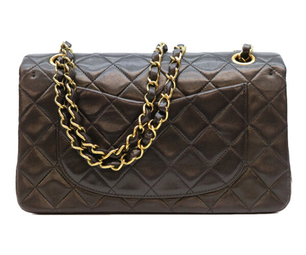 CHANEL シャネル 2番 A01113 黒 ラム ゴールド金具 マトラッセ23 バッグ ショルダーバッグ