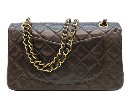 CHANEL シャネル 2番 A01113 黒 ラム ゴールド金具 マトラッセ23 バッグ ショルダーバッグ