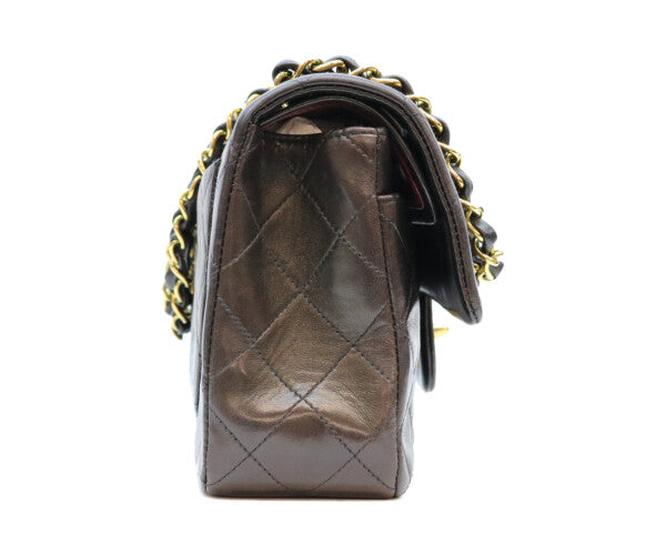 CHANEL シャネル 2番 A01113 黒 ラム ゴールド金具 マトラッセ23 バッグ ショルダーバッグ