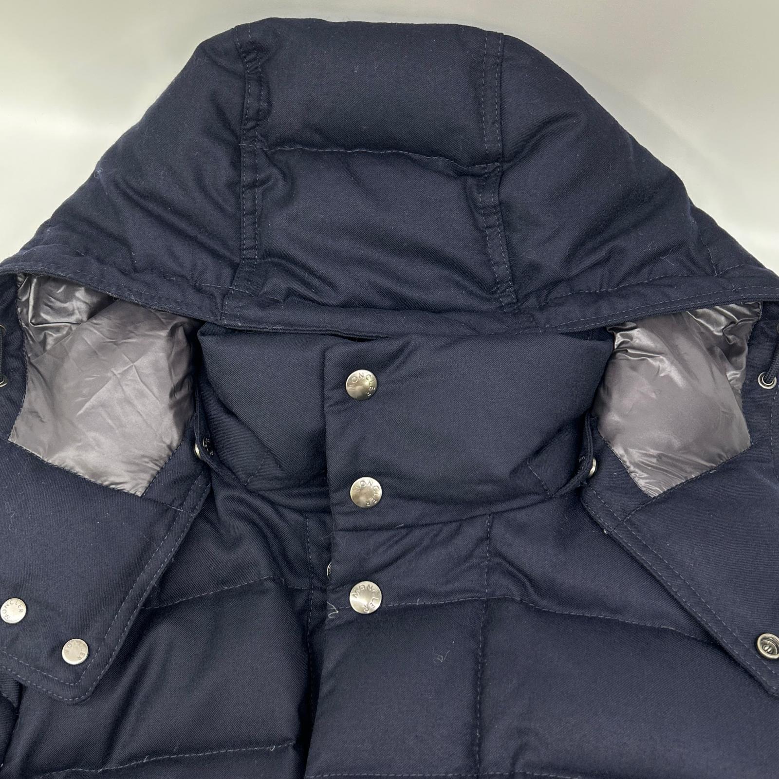 MONCLER Moncler 2012 Navy AMBROISE Wool Down Jacket Jacket