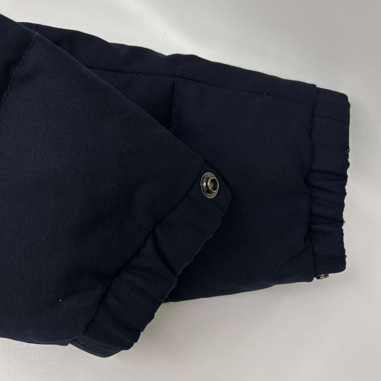 MONCLER Moncler 2012 Navy AMBROISE Wool Down Jacket Jacket