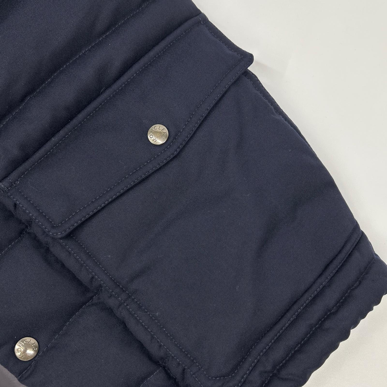 MONCLER Moncler 2012 Navy AMBROISE Wool Down Jacket Jacket