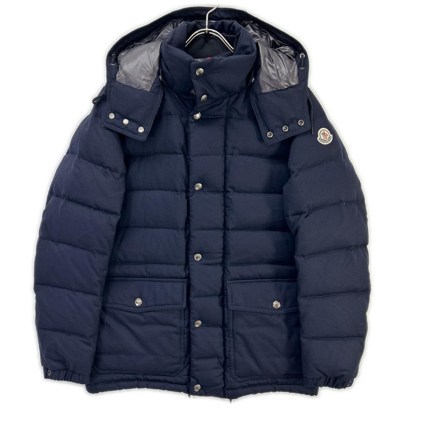 MONCLER Moncler 2012 Navy AMBROISE Wool Down Jacket Jacket