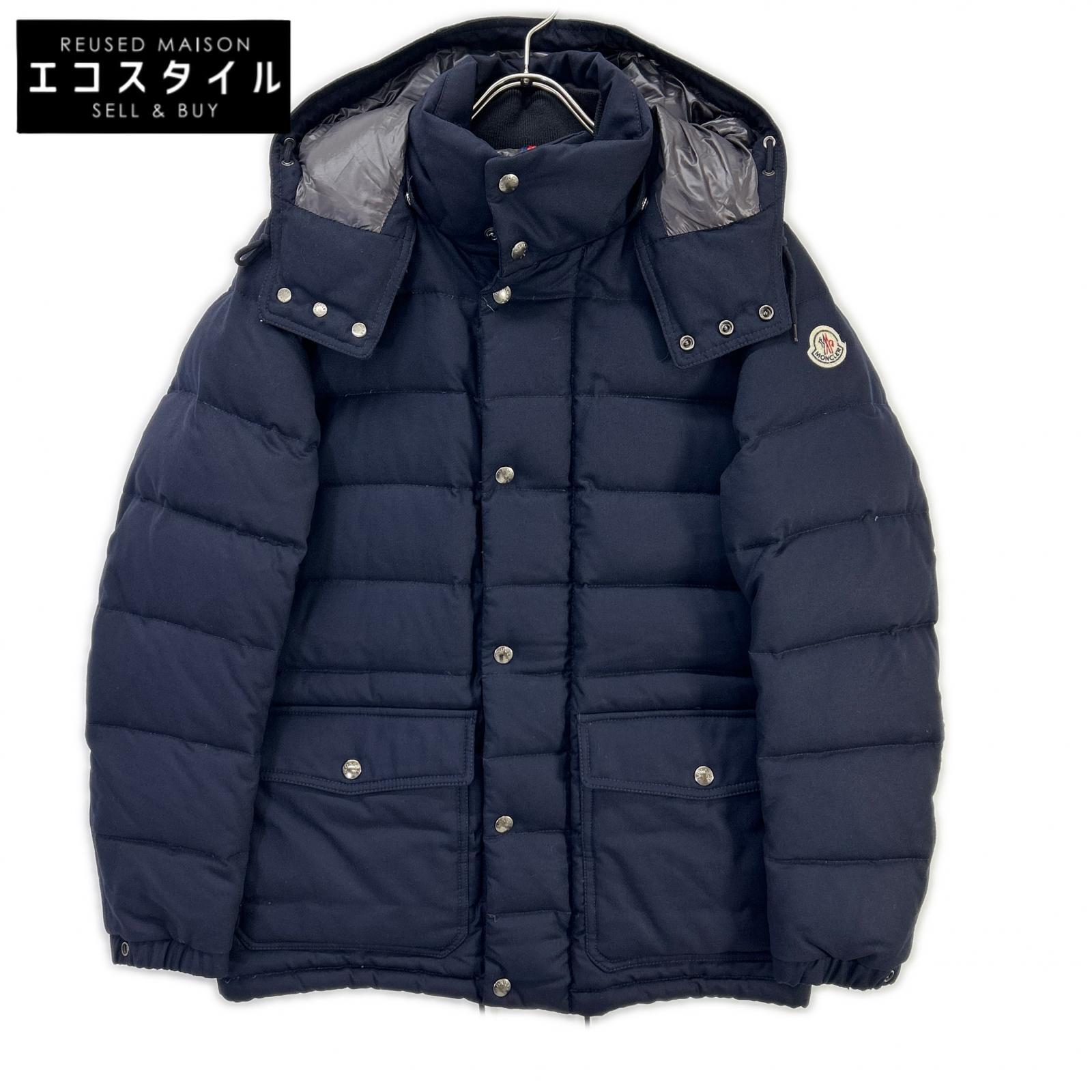 MONCLER Moncler 2012 Navy AMBROISE Wool Down Jacket Jacket