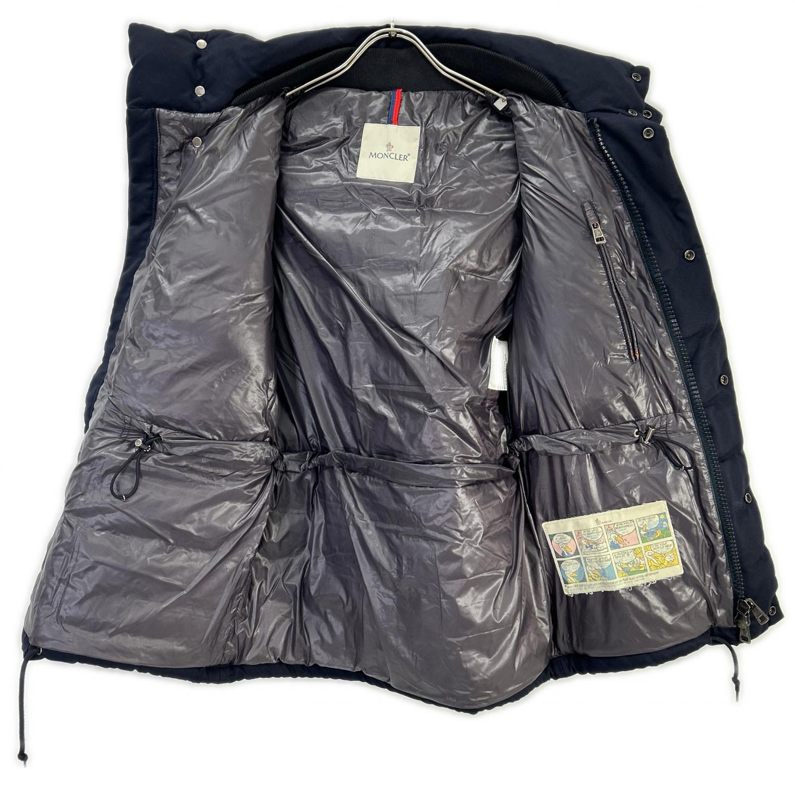 MONCLER Moncler 2012 Navy AMBROISE Wool Down Jacket Jacket