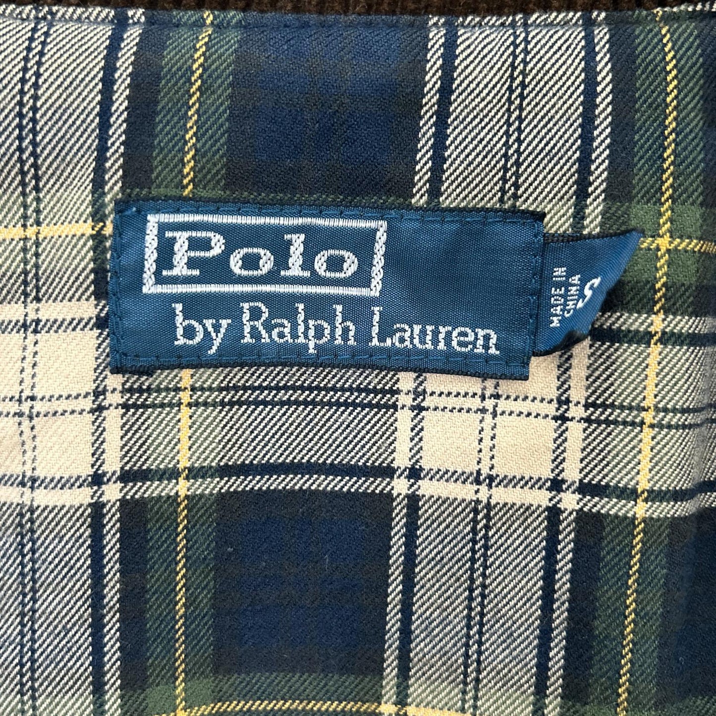 POLObyRalphLauren ポロラルフローレン ネイビー 00S 襟コーデュロイ キルティングジャケット ジャケット
