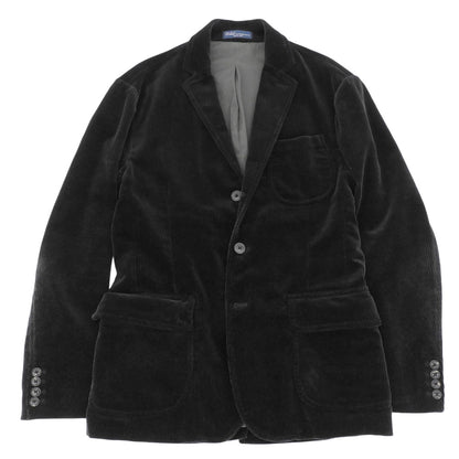 POLObyRalphLauren ポロラルフローレン 3PKT コーデュロイ ジャケット メンズ ブラック38R ジャケット