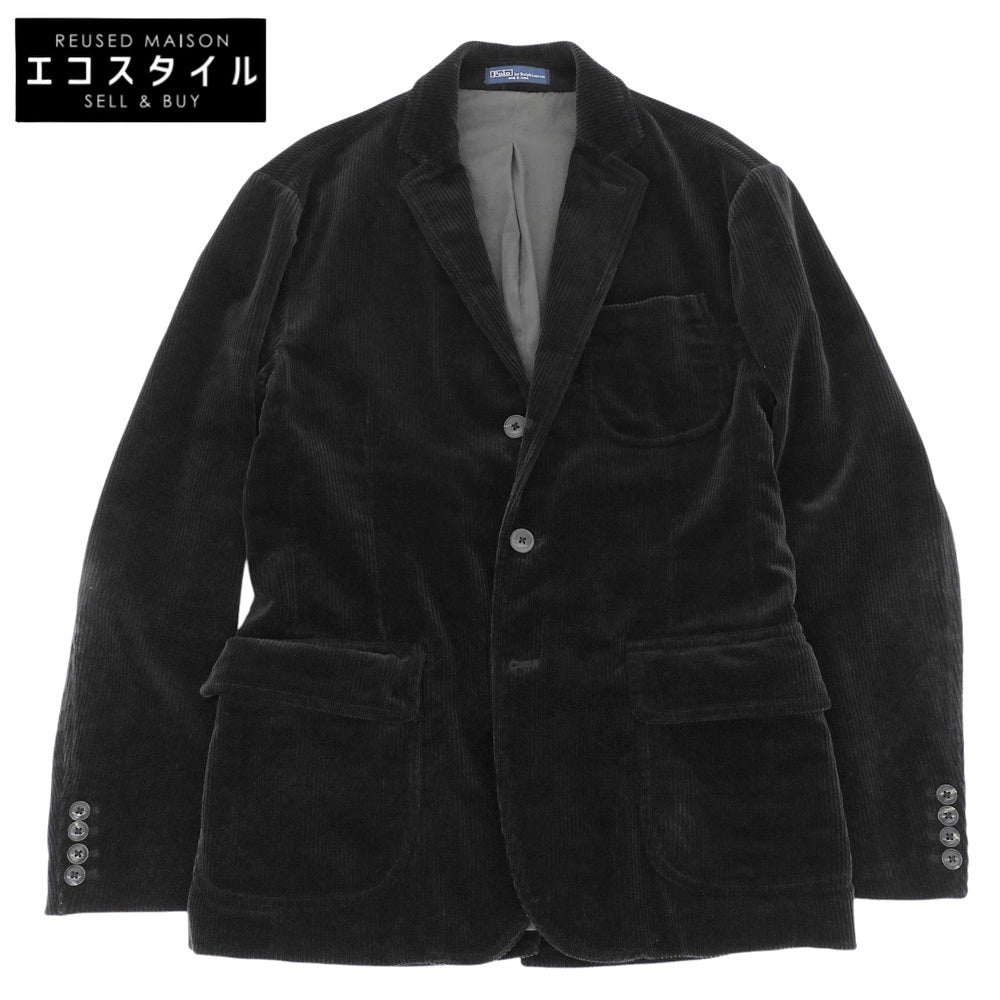 POLObyRalphLauren ポロラルフローレン 3PKT コーデュロイ ジャケット メンズ ブラック38R ジャケット